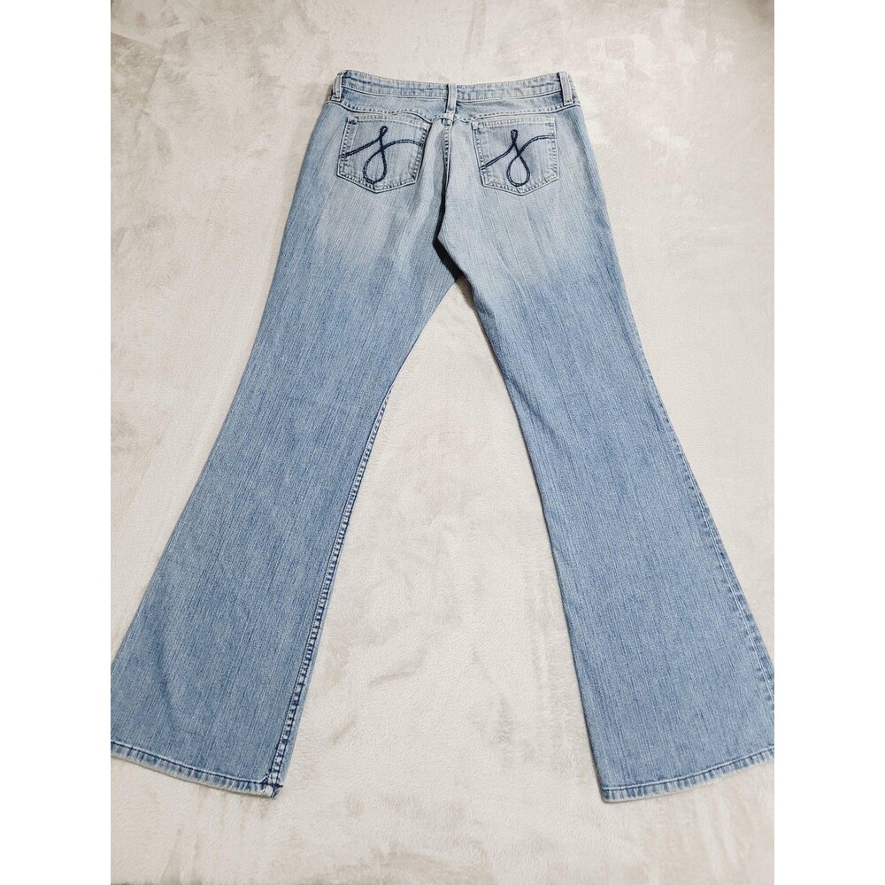 Juicy Couture The Cali Jeans Womens 30 Boot Cut Light Wash Flare Stretch Denim - Picture 11 of 14